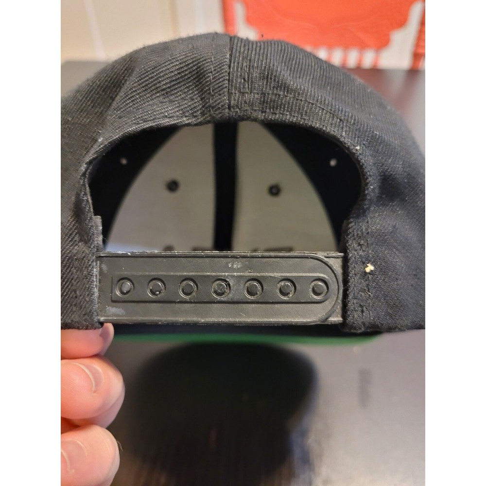 RVCA Hat Cap Snapback II Mid Fit One Size Black Adjustable Twill - Picture 5 of 7
